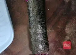 Red Dragon Fruit Banana Sushi Recipe Illustration 13