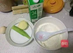 Hand Illustration of how to make cakes 1