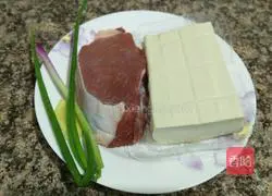 Fresh meat tofu cake recipe 1