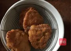 Illustration of how to make shrimp and vegetable pancakes 5