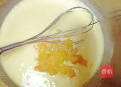 Illustration of how to make pumpkin yogurt light cheesecake 4