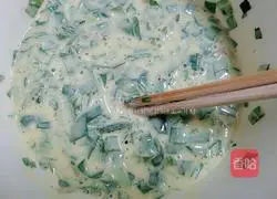 Illustration of how to make dandelion pancakes 7