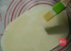 Illustration of how to make scallion pancakes 7