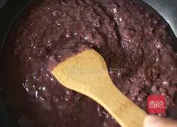Illustration of how to make sugar-free sticky bean cake 3