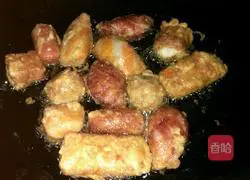 Illustration of how to make fried fish balls with pancakes 7