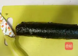 Illustration of how to make nutritious five-color sushi 12