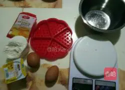 Illustration of how to make Kuaishou waffles 1