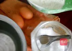 Sesame egg pancake recipe 1