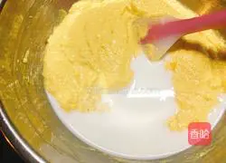 Illustration of how to make mango cake 8
