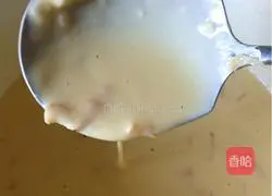 Illustration of how to make chive and sesame egg pancake 2