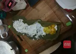 Illustration of how to make matcha towel roll 12