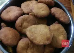 Illustration of how to make fried pumpkin pancakes 5