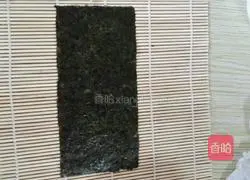 Corn and meat floss sushi recipe 4