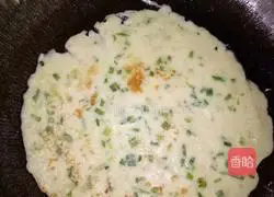 Milk Chive Egg Pancake Recipe Illustration 4