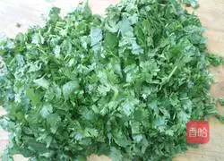 Illustration of how to make coriander meatloaf 5