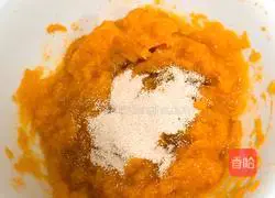 Pumpkin wedding cake + sesame and walnut flavor recipe 3