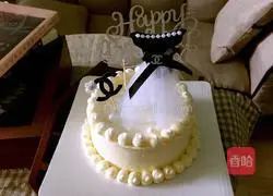 Illustration of how to make cream cake 11