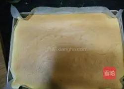 Illustration of how to make cream cake roll 10