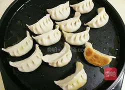 Illustration of how to fry dumplings with electric pan 4