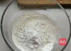 Illustration of how to make scallion pancakes 1