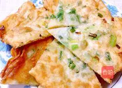 Crispy scallion pancake...Illustration of the gorgeous transformation of dumpling skin 14