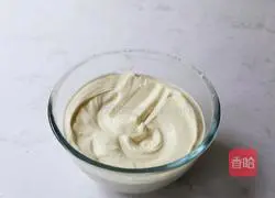 Illustration of how to make pumpkin mousse cake 8