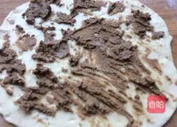 Illustration of how to make sesame paste cake 8