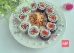 Illustration of how to make sushi at home 15