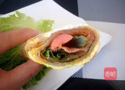 Illustration of how to make egg pancakes (Kuaishou version) 20