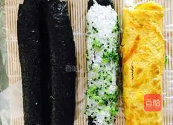  Illustration of how to make fancy sushi 14