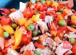 Illustration of how to make high-looking and low-calorie North African egg crepes 2