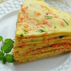 Carrot Egg Pancake