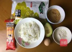 Illustration of how to make fried sushi 1