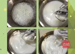 Cocoa Cream Square Cake Recipe Illustration 6