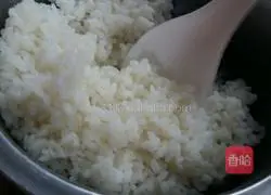 Illustration of how to make sushi 5