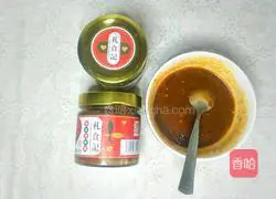 Illustration of how to make home-style sauce pancake 8