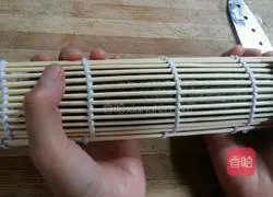 Illustration of how to make sushi 16