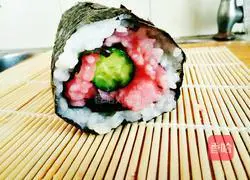 This sushi is a bit square and this yam is a bit blue.Illustration 3