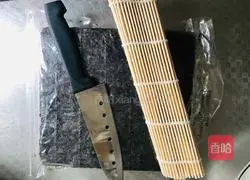 Illustration of how to make sushi at home 4