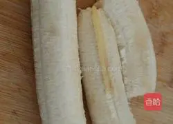 Illustration of how to make banana and sweet potato cake 3