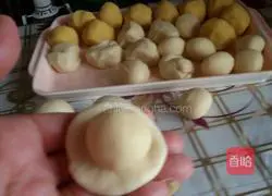 Illustration of how to make mung bean cake 13