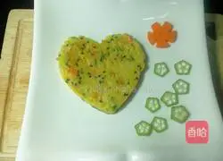 Illustration of how to make rice potato cakes 11