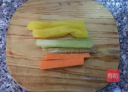 Illustration of how to make fancy sushi 3