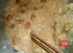 Illustration of how to make egg and fish-flavored rice cakes 3