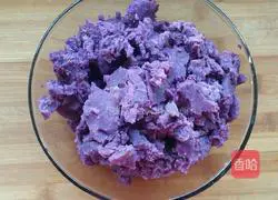 Purple potato cake recipe 1