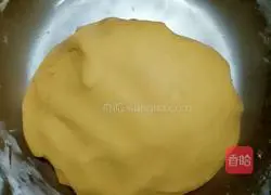 Illustration of how to make Q-bombed pumpkin cake (glutinous rice noodles) 4