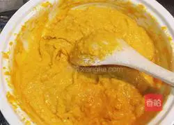 Pumpkin black sesame pancake recipe illustration 6