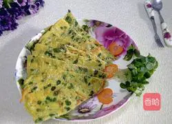 Illustration of how to make Chinese toon egg cake 11