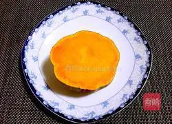 Illustration of making glutinous rice pumpkin cake 1