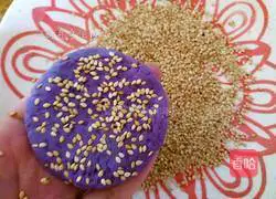 Purple Sweet Potato Glutinous Rice Cookies (Oven Version) Recipe Illustration 8